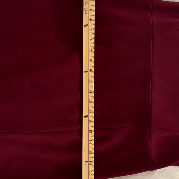 MAGGY LONDON ASYMMETRICAL NECKLINE SHEATH DRESS - Picture 6 of 8